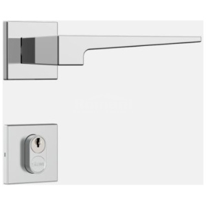FECHADURA CLASSIC 40 3200 ROSETA QUAD. INOX EXT ROSETA STAM
