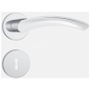 FECHADURA 813/13 ROSETA INOX INTERNA STAM 35911