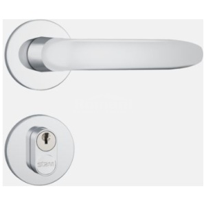 FECHADURA 803/11 ROSETA INOX EXTERNA STAM 34942