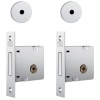 FECHADURA AUXILIAR 1004 ROSETA INOX TETRA (PAR) ROSETA STAM 10977