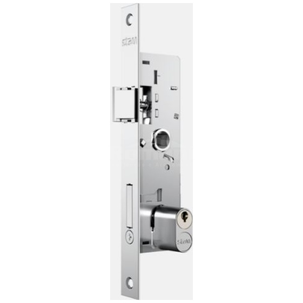FECHADURA 602/03 PERFIL INOX EXTERNA STAM 35017