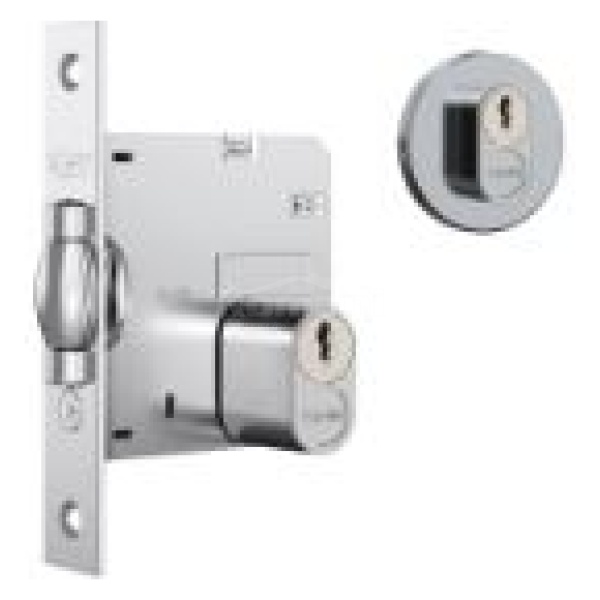 FECHADURA PIVOTANTE ROLETE ROSETA RED INOX EXTERNA 1005 STAM 10891