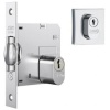 FECHADURA PIVOTANTE ROLETE ROSETA QUAD INOX EXTERNA 1005 STAM 10892