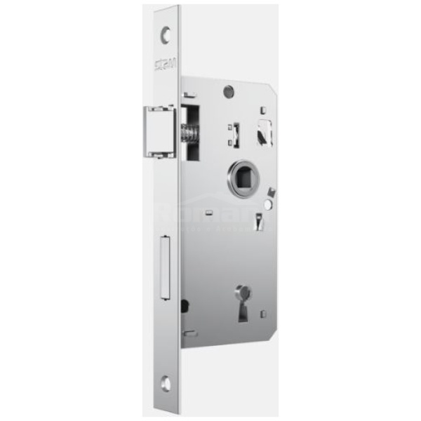 FECHADURA 813/11 ROSETA INOX INTERNA STAM 34971
