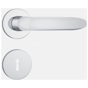 FECHADURA 813/11 ROSETA INOX INTERNA STAM 34971