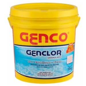 GENCLOR CLORO ESTABILIZADO GRANULADO 10KG GENCO