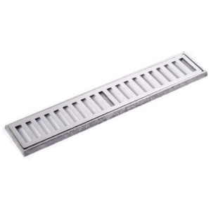 GRELHA ALUMINIO 15X50 COM PORTA GRELHA BREC