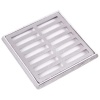 GRELHA ALUMINIO 20X20 COM PORTA GRELHA BREC
