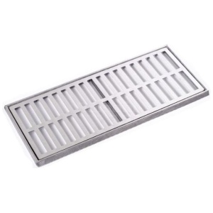 GRELHA ALUMINIO 20X50 COM PORTA GRELHA BREC