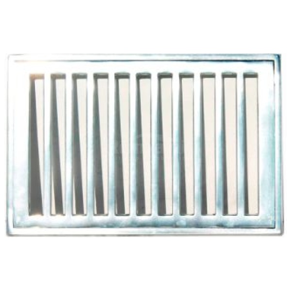GRELHA ALUMINIO COM PORTA GRELHA 20X30CM PRIME ALUMINIO