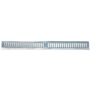 GRELHA ALUMINIO COM PORTA GRELHA 10X100CM PRIME ALUMINIO