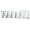 GRELHA ALUMINIO COM PORTA GRELHA 15X50CM PRIME ALUMINIO