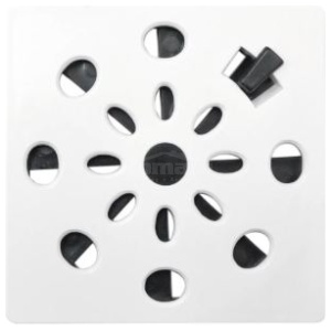 Grelha Rotativa Quadrada Cr.9,4x9,4cm ASTRA GRB12