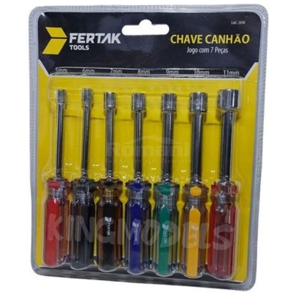 JOGO CANHAO HOBBY FERTAK 7 PCS 2650