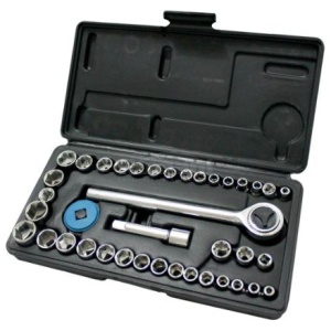 JOGO SOQUETE SEXTAVADO 4820 40 PCS FERTAK TOOLS