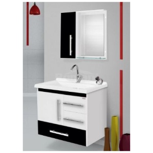 KIT LIFE 60CM BRANCO/PRETO FABRIBAM COM PÉS