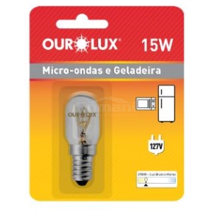 LAMP INC MICRONDAS 15W 127V E14 OUROLUX 02039