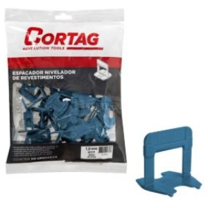NIVELA PISO CORTAG ECO AZUL 1,0MM - PCT 50 61334