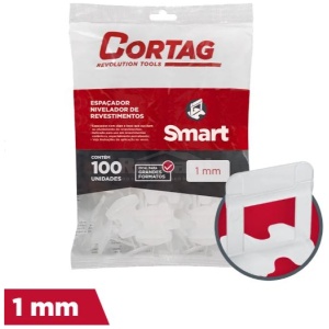 NIVELA PISO SMART CORTAG 1,0mm C/100 62105