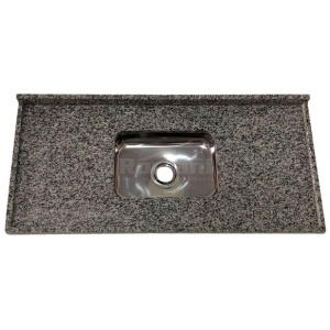 PIA GRANITO ST 1,60X0,55M CINZA CORUMBA GARÇA