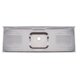 PIA INOX 160X53 CM AÇO 430 ST 1,60 PIANOX 524-8
