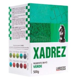 PIGMENTO EM PO 500G VERDE XADREZ
