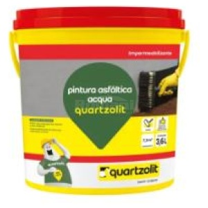 PINTURA ASFALTCA ACQUA BALDE 18L QUARTZOLIT