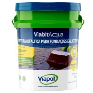 PINTURA ASFALTICA VIABIT ACQUA BD 18L VIAPOL