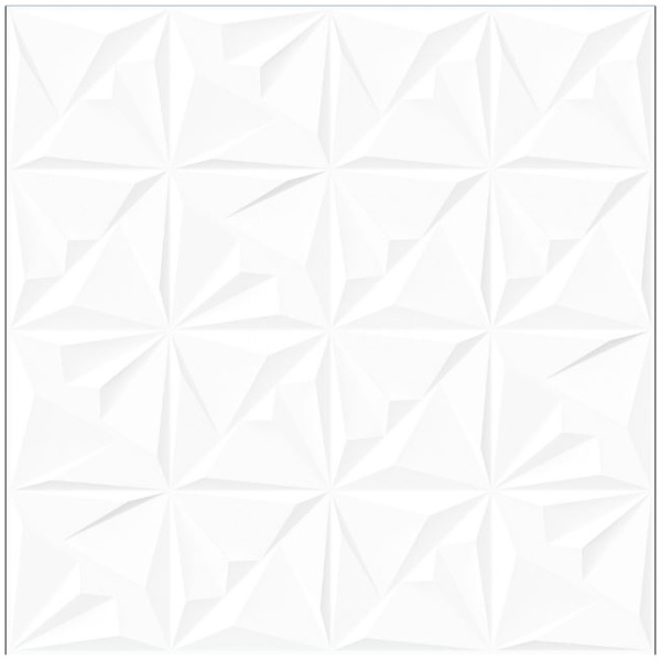 PORC ACET. RET. WHITE DECOR 72X72 VIA ROSA (1,55)