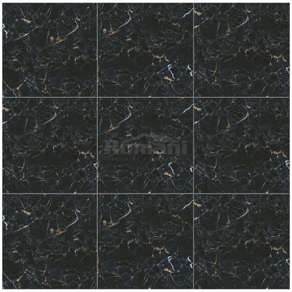PORCELANATO SAINT BLACK 119X119 GAUDI 2,83MT