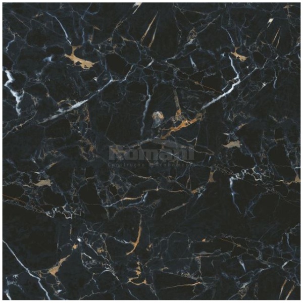 PORCELANATO SAINT BLACK 119X119 GAUDI 2,83MT