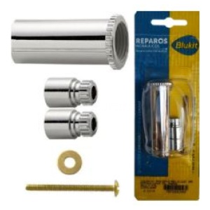 PROLONGADOR CROM. PARA REGISTRO DECA 20MM BLUKIT 160105