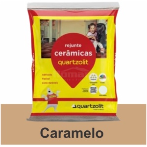 REJUNTE CERAMICO FLEX 1KG CARAMELO QUARTZOLIT