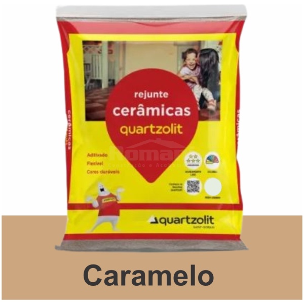 REJUNTE CERAMICO FLEX 1KG CARAMELO QUARTZOLIT