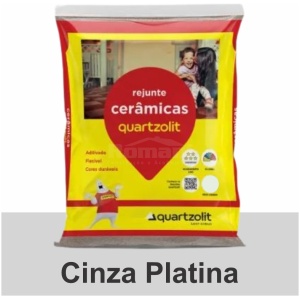 REJUNTE CERAMICO FLEX 1KG CINZA PLATINA QUARTZOLIT