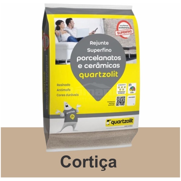REJUNTE PORCELANATO FLEX 5KG CORTIÇA QUARTZOLIT
