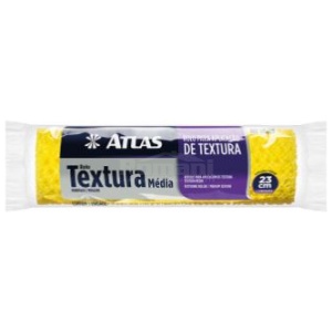 ROLO ESPUMA TEXTURA MEDIA 23CM 110/65 ATLAS