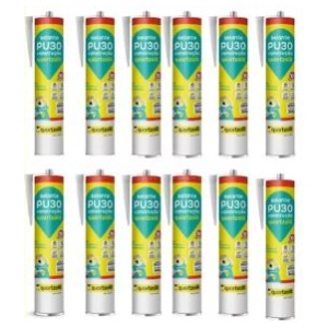 SELANTE PU30 BRANCO 300ML QUARTZOLIT CAIXA COM 12 UNIDADES