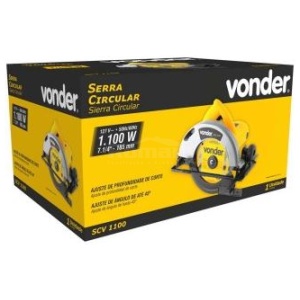 SERRA CIRCULAR 7.1/4 SCV1100 127V VONDER 10127