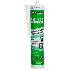 SILICONE TRANSPARENTE ACETICO 270ML TEK BOND