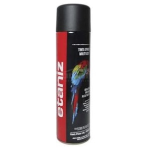 TINTA SPRAY PRETO FOSCO 210G/400ML ETANIZ