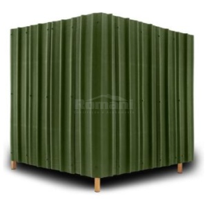 TAPUME ECOLOGICO VERDE 200 CM X 97 CM ONDULINE#