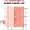 TAPUME ECOLOGICO VERDE 200 CM X 97 CM ONDULINE#