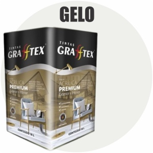 TINTA ACRILICA FOSCA PREMIUM INT/EXT 18L GELO GRAFFTEX-