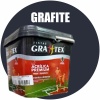 TINTA ACRILICA FOSCA PISOS E QUADRAS PREMIUM 3,6L GRAFITE GRAFFTEX-