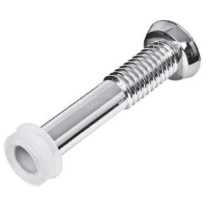 TUBO LIGAÇÃO METALIZADO AJUSTAVEL 240MM BLUKIT