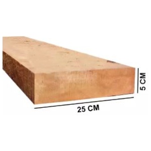 VIGA CAMBARA 5X25 APARELHADA