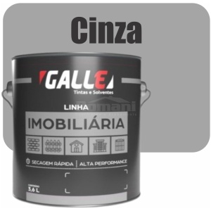 ZARCAO FUNDO 3,6L CINZA GALLE