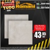 PISO MANHATAN LUX PRIME 75X75 POLIDO 2,81MT EMBRAMACO P75036