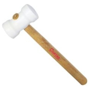 MARTELO DE BORRACHA BRANCO 40MM CORTAG 61277